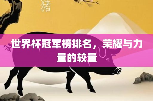 世界杯冠军榜排名，荣耀与力量的较量
