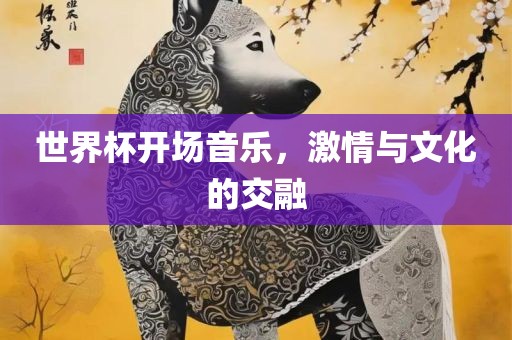 世界杯开场音乐，激情与文化的交融