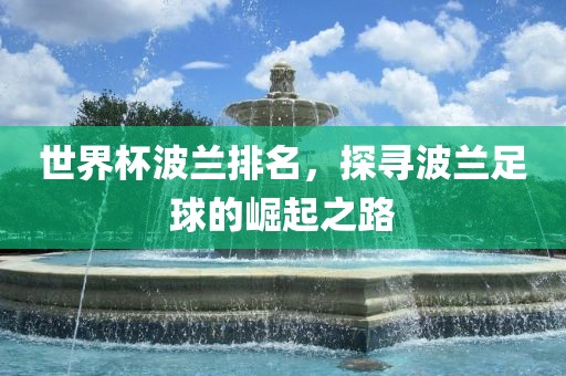 世界杯波兰排名，探寻波兰足球的崛起之路