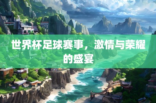 世界杯足球赛事，激情与荣耀的盛宴
