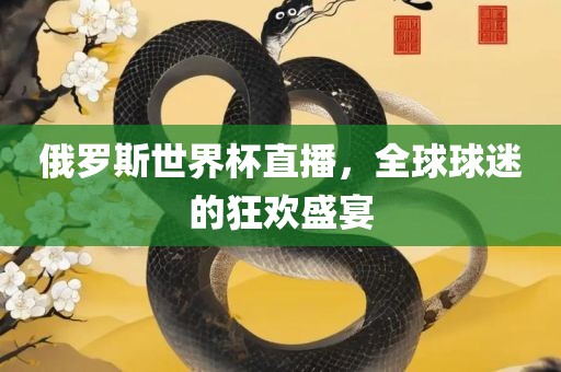 俄罗斯世界杯直播，全球球迷的狂欢盛宴眉山市正发家政服务有限公司