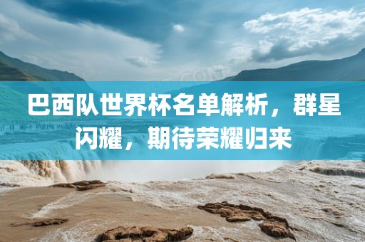 巴西队世界杯名单解析，群星闪耀，期待荣耀归来眉山市正发家政服务有限公司