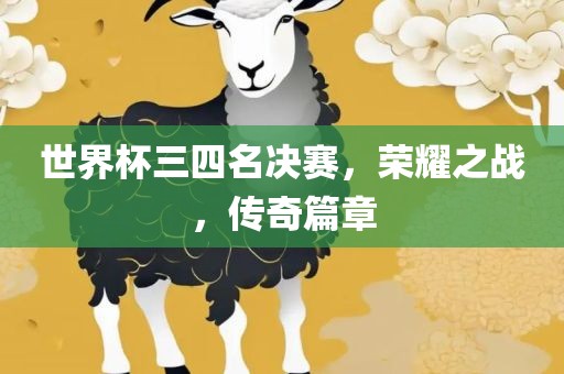 世界杯三四名决赛，荣耀之战，传奇篇章眉山市正发家政服务有限公司