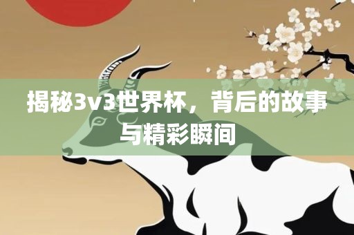 揭秘3v3世界杯，背后的故事与精彩瞬间眉山市正发家政服务有限公司