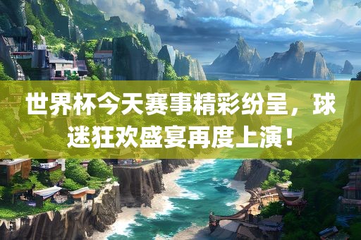 世界杯今天赛事精彩纷呈，球迷狂欢盛宴再度上演！