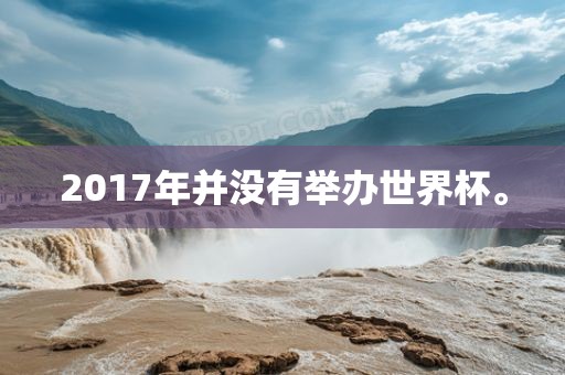 2017年并没有举办世界杯。眉山市正发家政服务有限公司