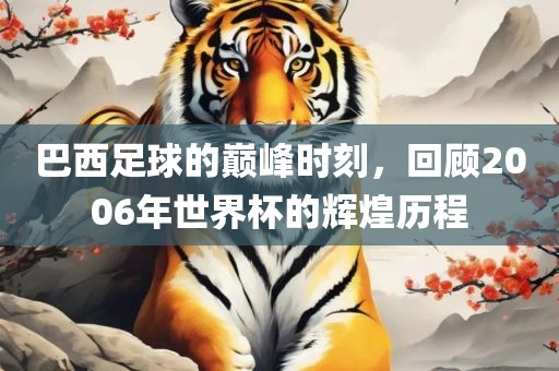 巴西足球的巅峰时刻，回顾2眉山市正发家政服务有限公司006年世界杯的辉煌历程