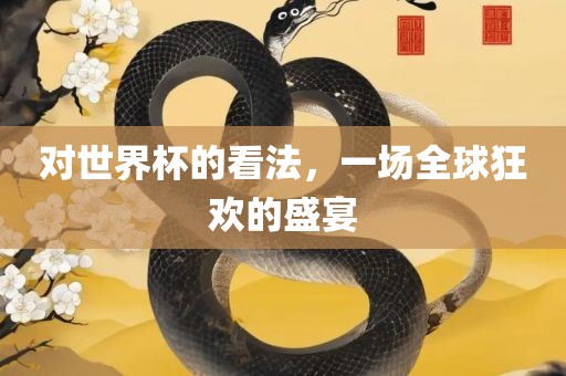 对世界杯的看法，一眉山市正发家政服务有限公司场全球狂欢的盛宴