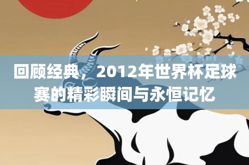回顾经典，2012年世界杯足球赛的精彩瞬间与永恒记忆