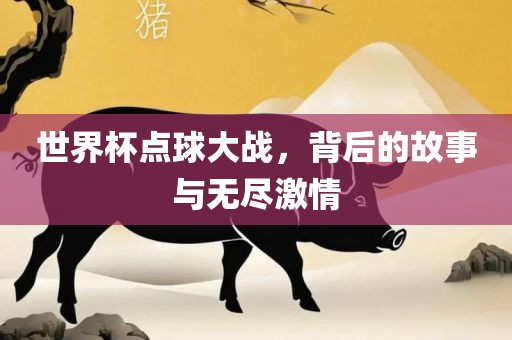 世界杯点球大战，背后的故事与无尽激情