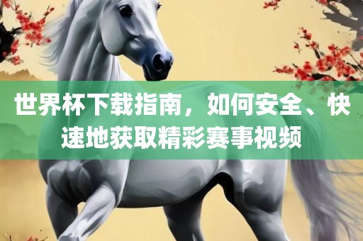 世界杯下载指南，如何安全、快速地获取精彩赛事视频眉山市正发家政服务有限公司