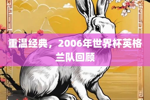 重温经典，2006年世界杯英格兰队回顾