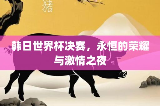 韩日世界杯决赛，永恒的荣耀与激情之夜