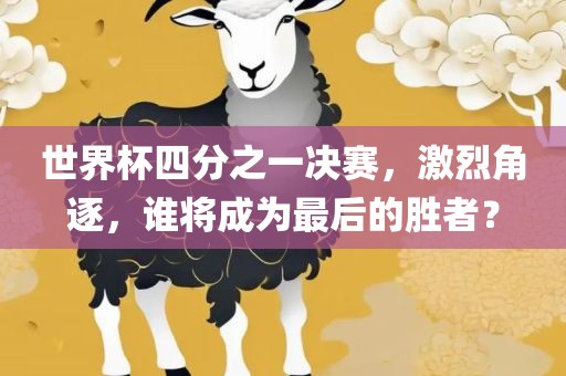 世界杯四分之一决赛，激烈角逐，谁将成为最后的胜者？眉山市正发家政服务有限公司