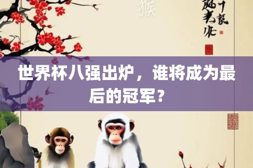 世界杯八强出炉，谁将成为最后的冠军？