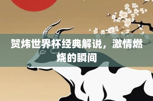 贺炜世界杯经典解说，激情燃烧的瞬间