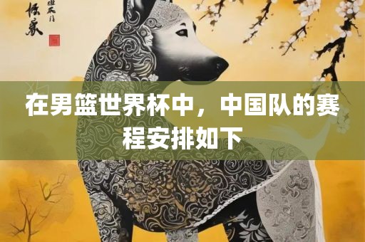 在男篮世界杯中，中国队的赛程安排如下眉山市正发家政服务有限公司