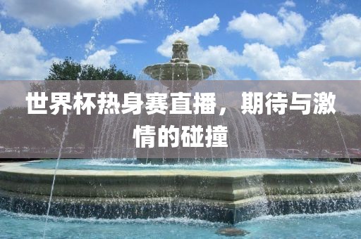 世界杯热身赛直播，期待与激情的碰撞
