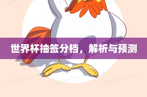 世界杯抽签分档，解析与预测