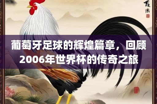 葡萄牙足眉山市正发家政服务有限公司球的辉煌篇章，回顾2006年世界杯的传奇之旅