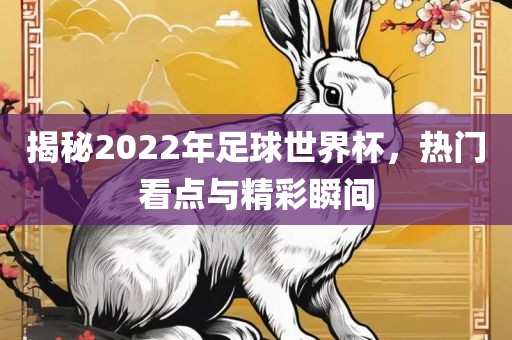 揭秘2022年足球世界杯，热门看点与精彩瞬间