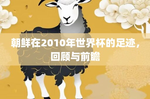 朝鲜在2010年世界眉山市正发家政服务有限公司杯的足迹，回顾与前瞻