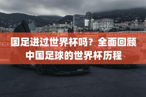 国足进过世界杯吗？全面回顾中国足球的世界杯历程
