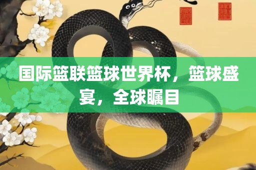 国际篮联篮球世界杯，篮球盛宴，全球瞩目眉山市正发家政服务有限公司