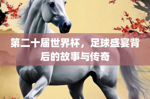 第二十届眉山市正发家政服务有限公司世界杯，足球盛宴背后的故事与传奇