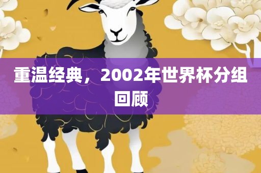 重温经典，2002年世界杯分组回顾
