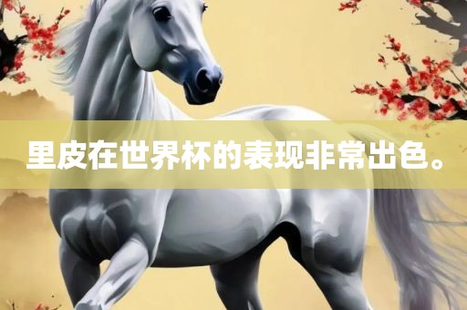 里皮在世界杯的表现非常出色。眉山市正发家政服务有限公司