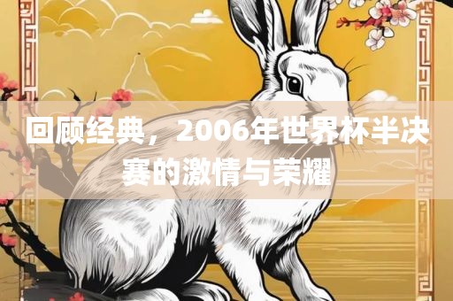 回顾经典，2006年世界杯半决赛的激情与荣耀
