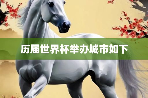 历届世界杯举办城市如下眉山市正发家政服务有限公司