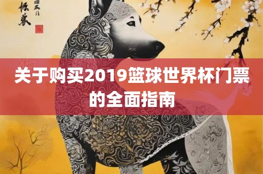 关于购买2019篮球世界杯门票的全面指南