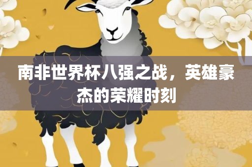 南非世界杯八强之战，英雄豪杰的荣耀时刻