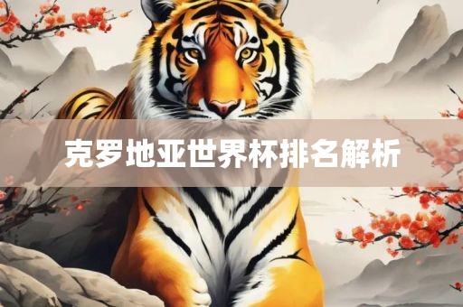 克罗地亚世界杯排名解析