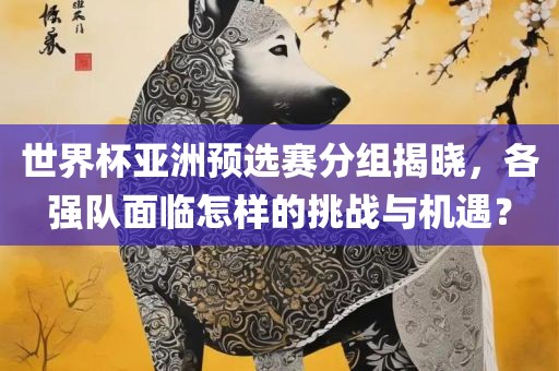世界杯亚洲预选赛分组揭晓，各强队面临怎样的挑战与机遇？