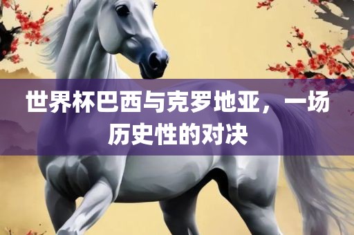 世界杯巴眉山市正发家政服务有限公司西与克罗地亚，一场历史性的对决