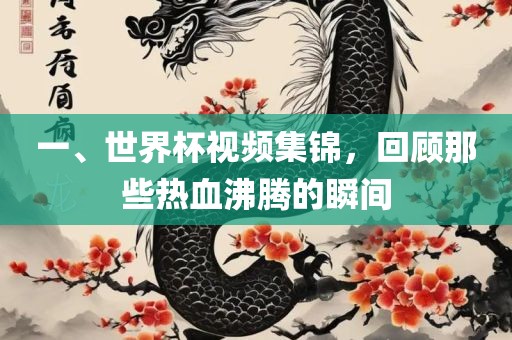 一、世界杯视频集锦，回顾那些热血沸腾的瞬间