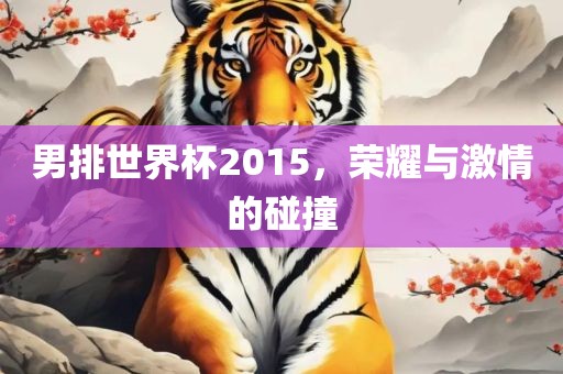 男排世界杯2015，荣耀与激情的碰撞