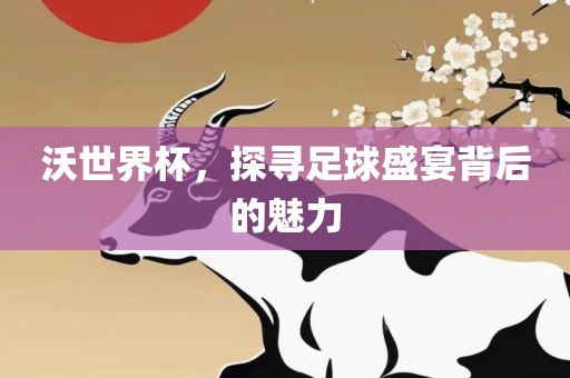 沃世界杯，探寻足球盛宴背后的眉山市正发家政服务有限公司魅力