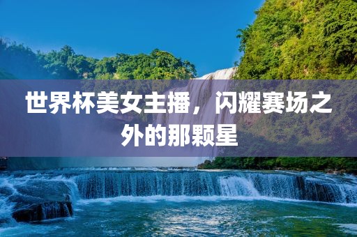 世界杯眉山市正发家政服务有限公司美女主播，闪耀赛场之外的那颗星