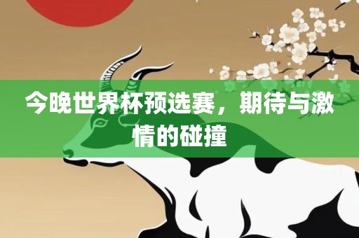 今晚世界杯预选赛，期待与激情的碰撞