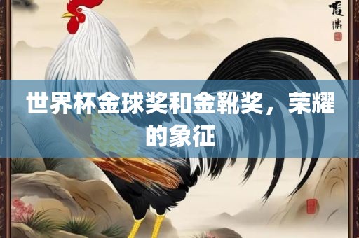 世界杯金球奖和金靴奖，荣耀的象征