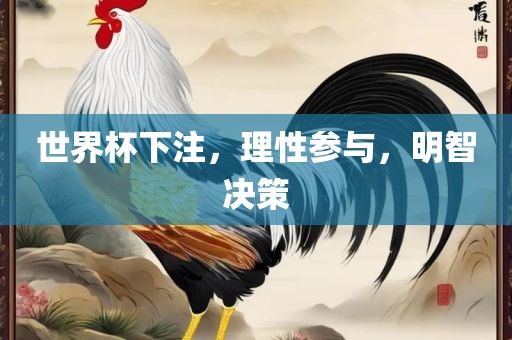 世界杯下注，理性参与，明智决策