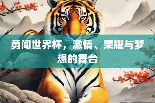 勇闯世界杯，激情、荣耀与梦想的舞台