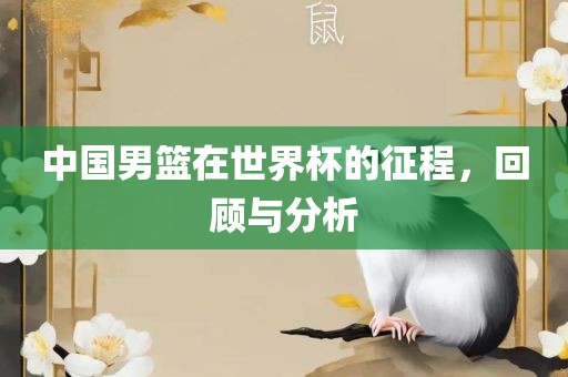 中国男篮在世界杯的征程，回顾与分析