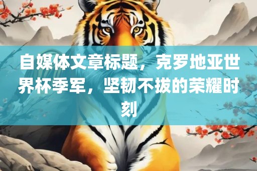 自媒体文眉山市正发家政服务有限公司章标题，克罗地亚世界杯季军，坚韧不拔的荣耀时刻