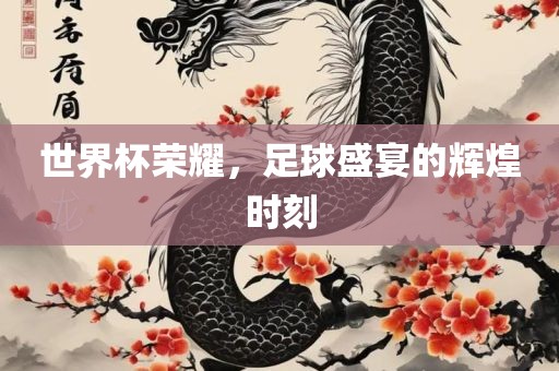 世界杯荣耀，足球盛宴的辉煌时刻