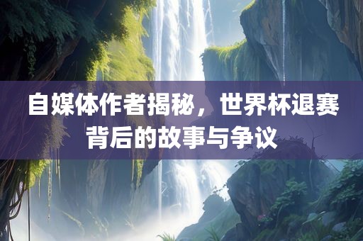 自媒体作者揭秘，世界杯退赛背后的故事与争议眉山市正发家政服务有限公司